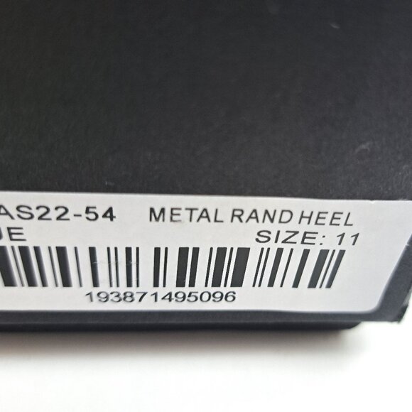 Gabrielle Union Metal Rand Heel Blue Shoes  -  Size 11 - Picture 12 of 13